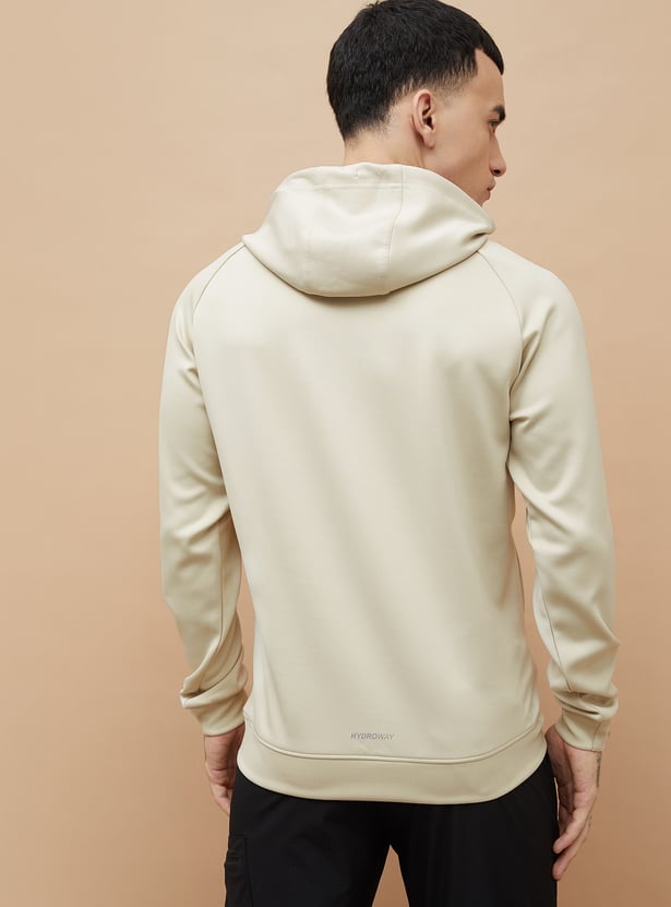 KAPPA Solid Hooded Active Sweatshirt