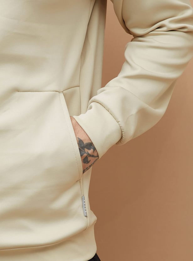 KAPPA Solid Hooded Active Sweatshirt