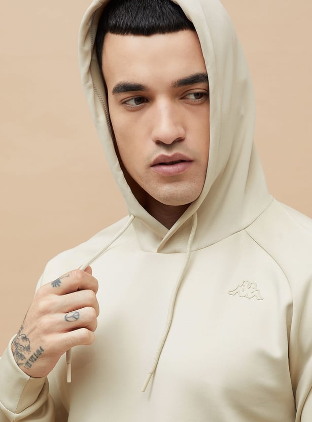 KAPPA Solid Hooded Active Sweatshirt