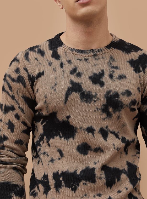 FORCA Tie & Dye Knit Sweater