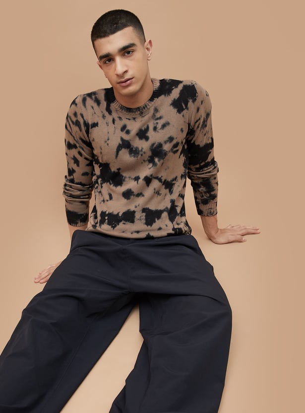 FORCA Tie & Dye Knit Sweater