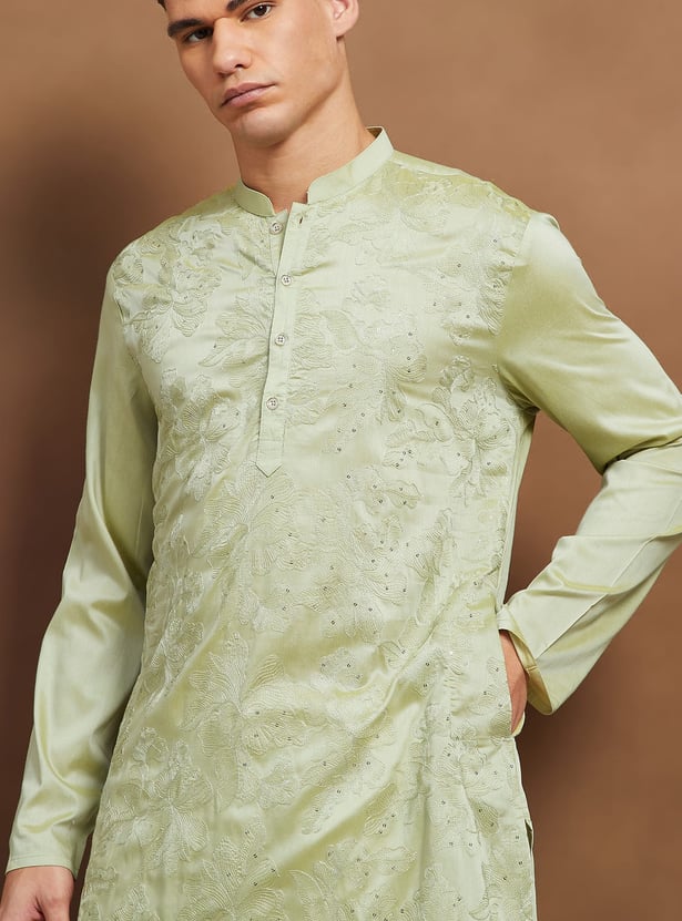 MELANGE Embroidered Long Kurta