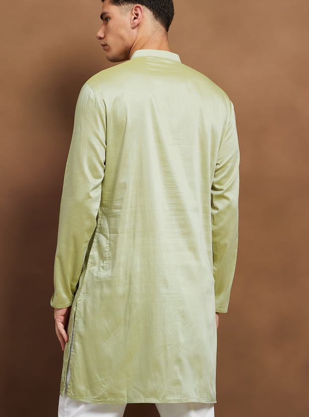 MELANGE Embroidered Long Kurta
