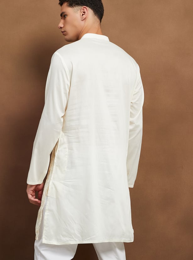 MELANGE Embroidered Long Kurta