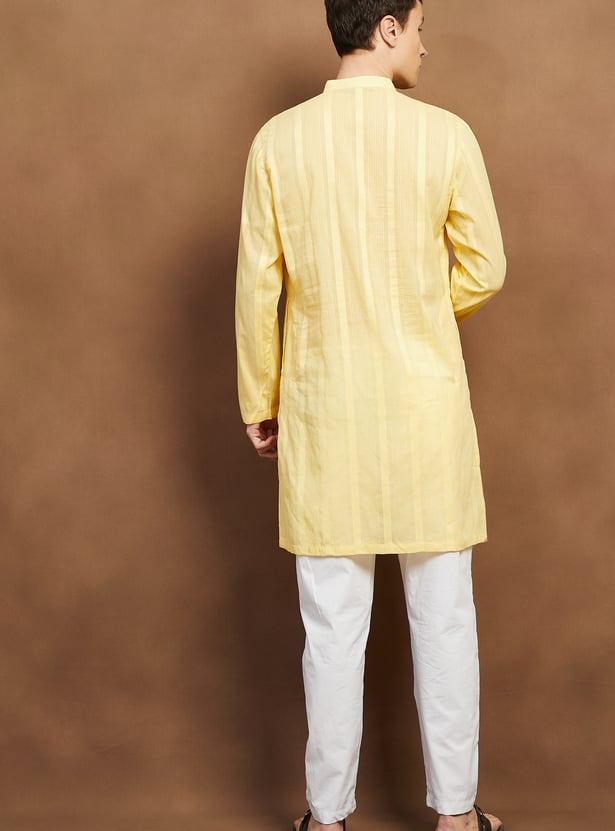 MELANGE Woven Long Kurta