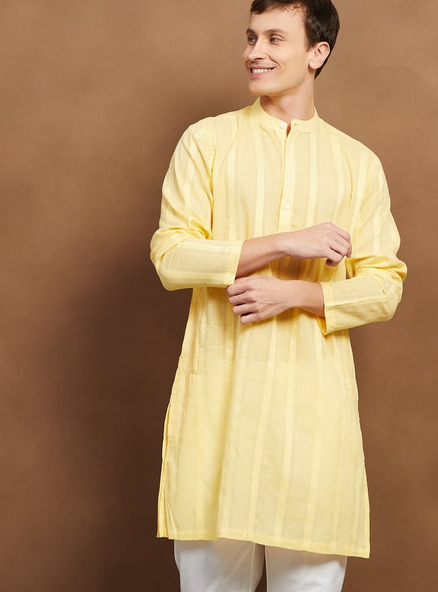 MELANGE Woven Long Kurta