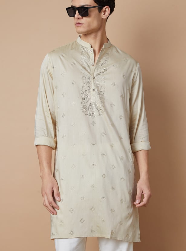 MELANGE Embellished Long Kurta
