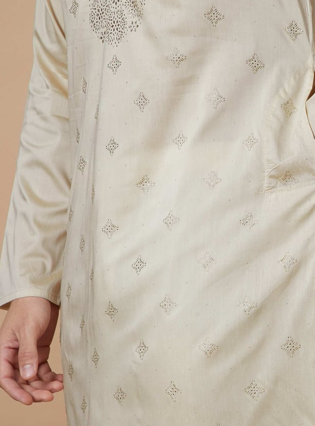 MELANGE Embellished Long Kurta