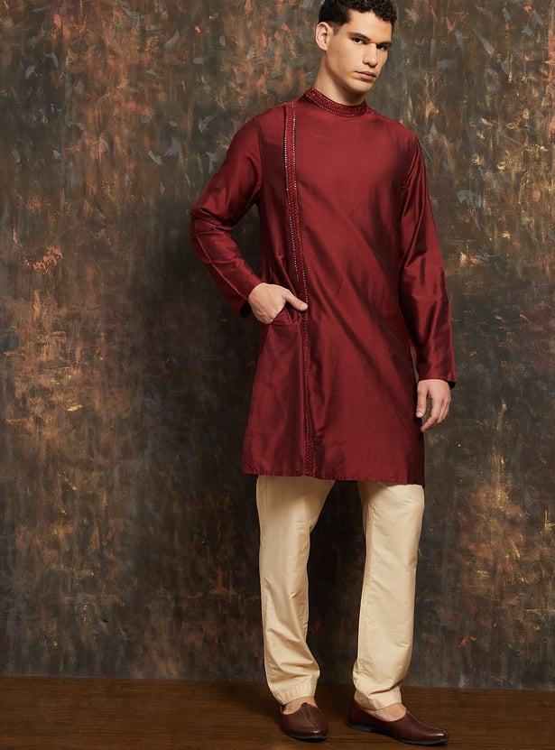 MELANGE Embellished Long Kurta