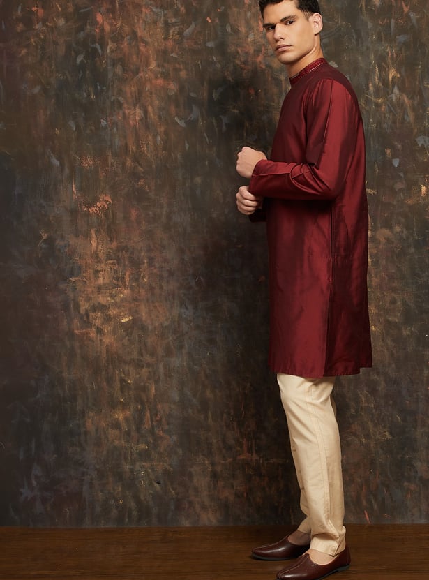 MELANGE Embellished Long Kurta