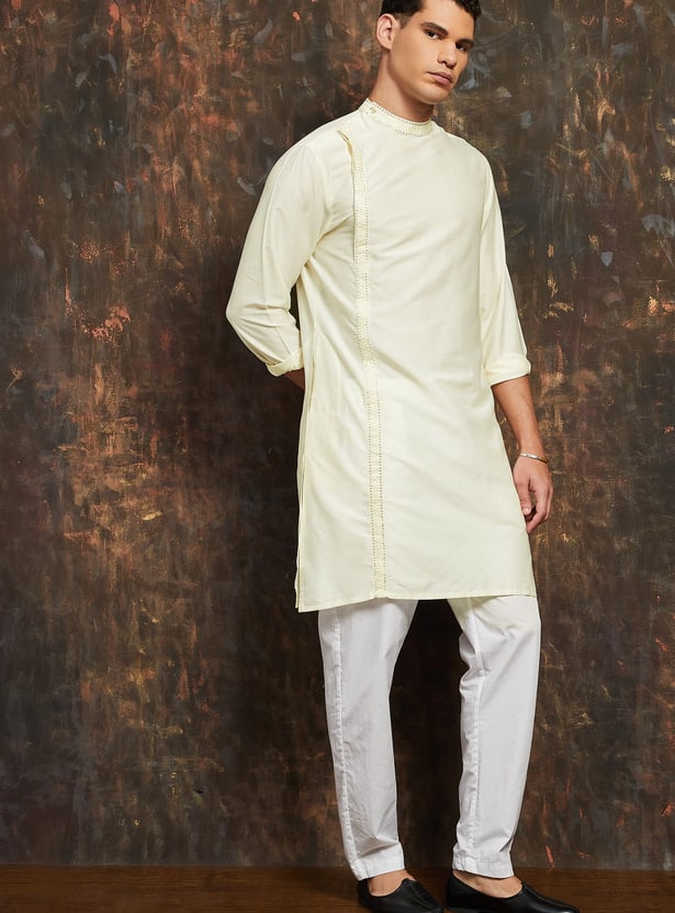 MELANGE Embellished Long Kurta