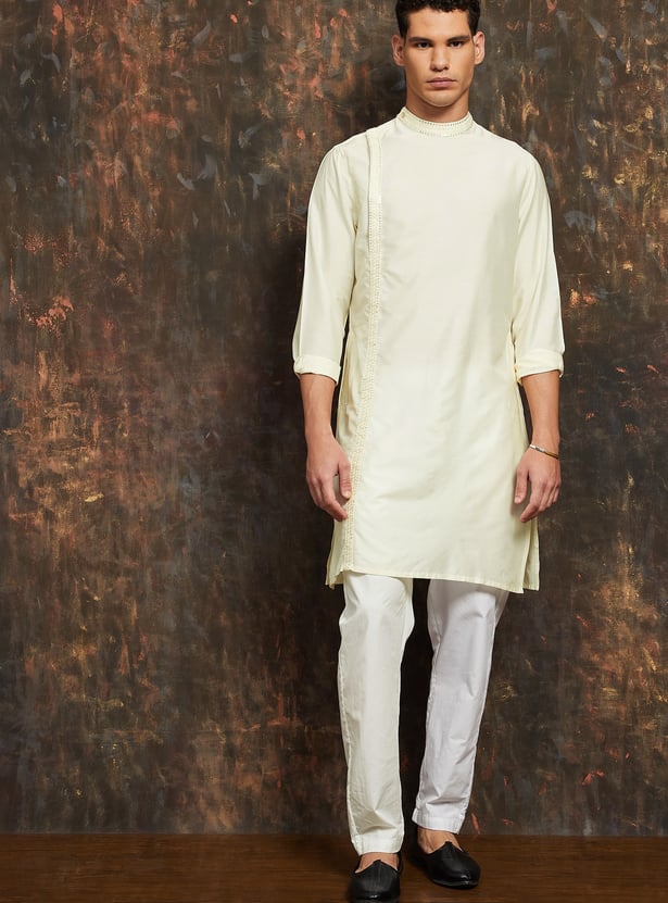 MELANGE Embellished Long Kurta