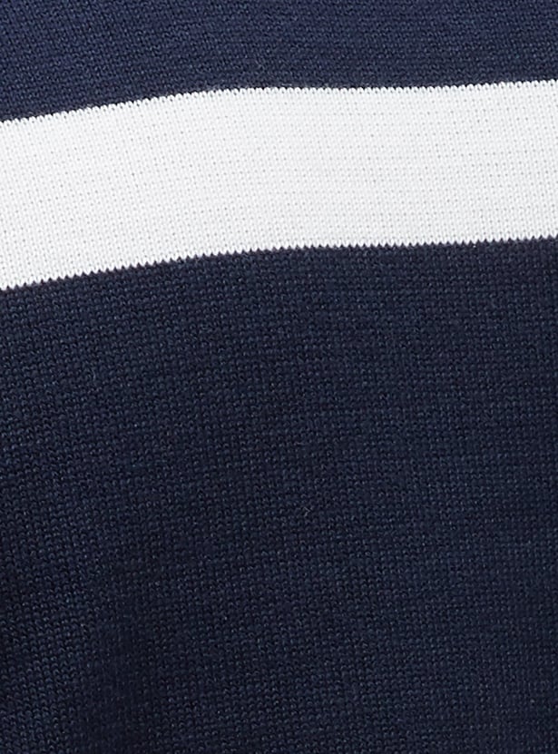 FAME FOREVER Striped Sweater
