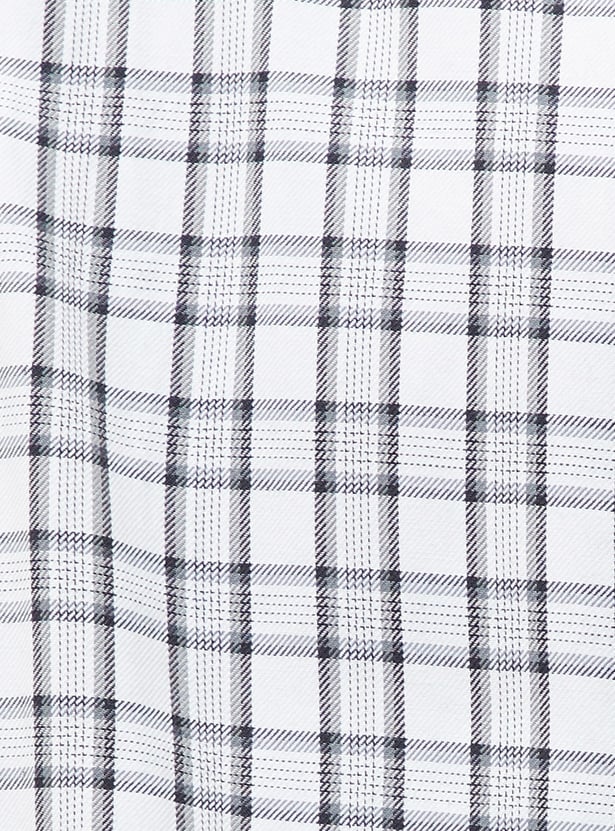 FAME FOREVER Checked Smart Fit Shirt