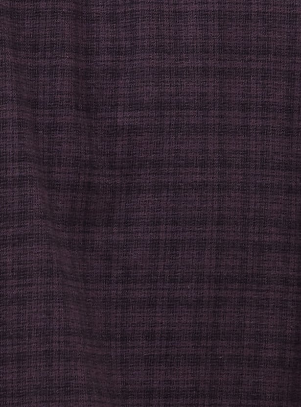 FAME FOREVER Checked Regular Fit Shirt