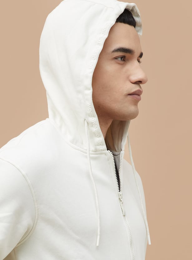 BOSSINI Solid Zip Through Hoodie