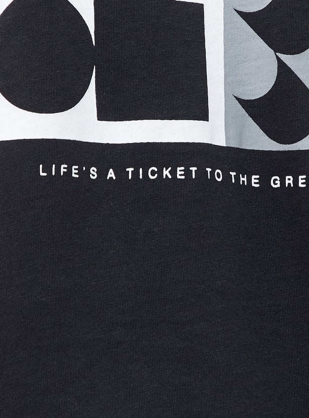FAME FOREVER Graphic Print T-shirt