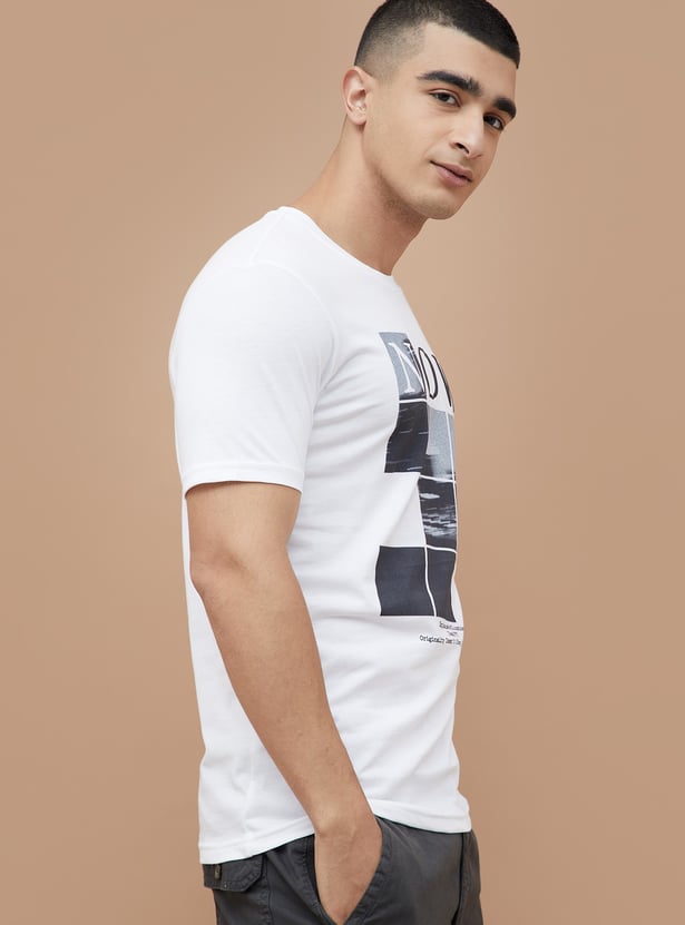 FAME FOREVER Graphic Print T-shirt