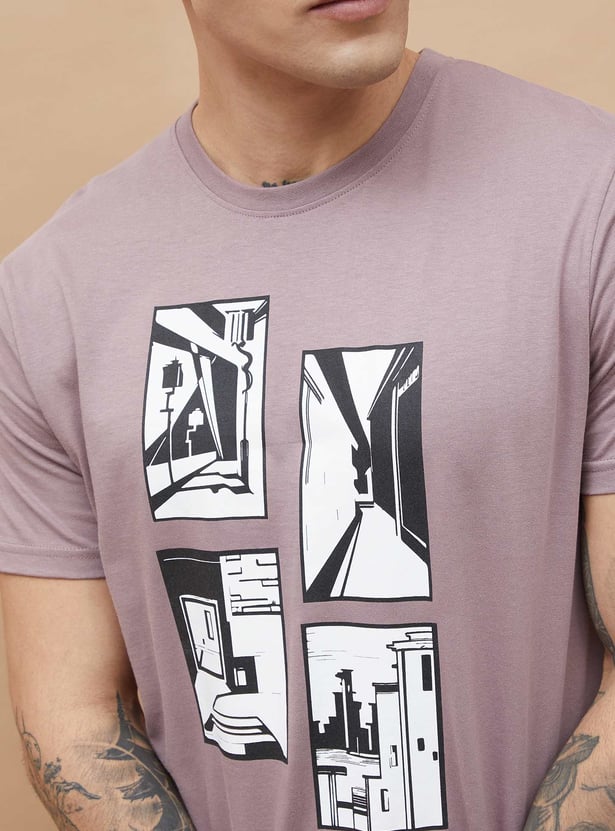 FAME FOREVER Graphic Print T-shirt