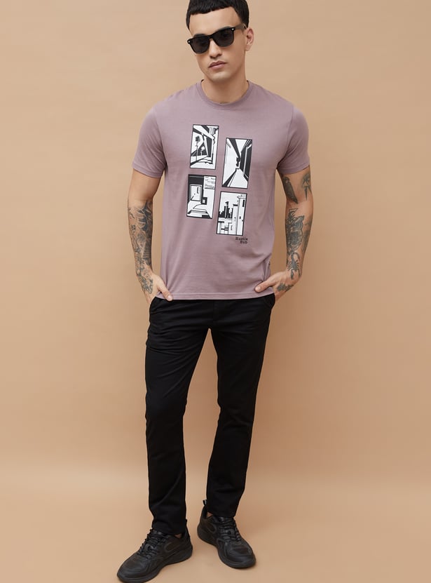 FAME FOREVER Graphic Print T-shirt