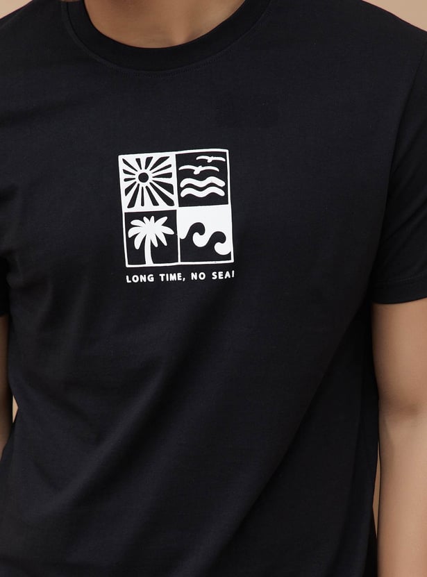 FAME FOREVER Back Print T-shirt