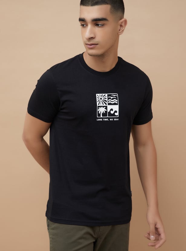 FAME FOREVER Back Print T-shirt