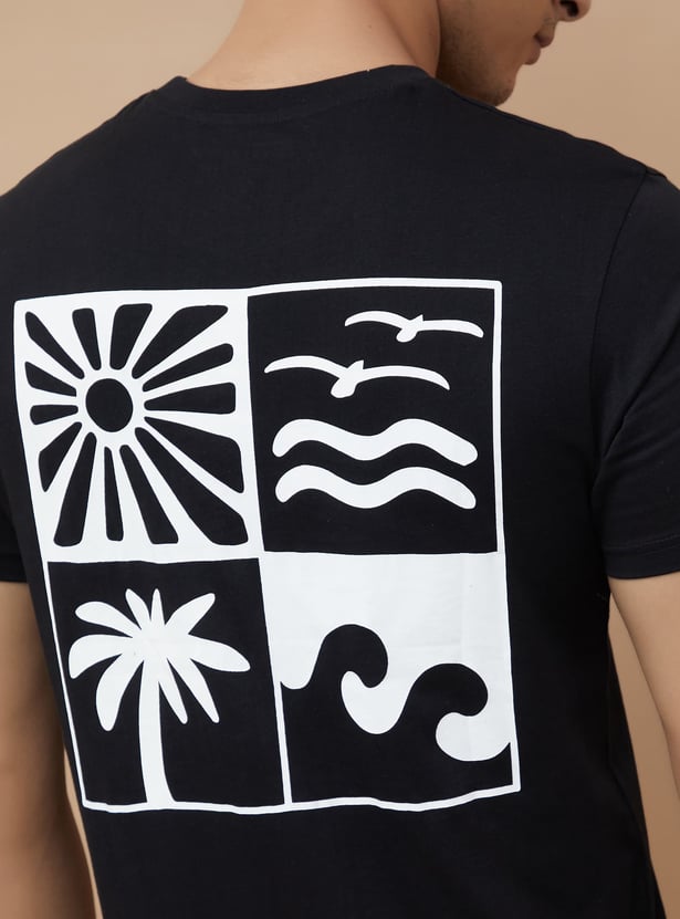 FAME FOREVER Back Print T-shirt