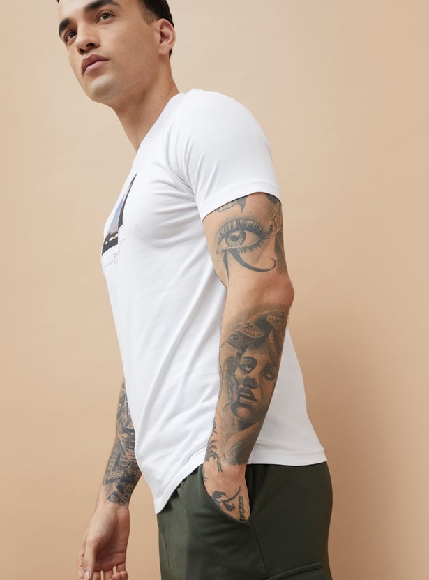 FAME FOREVER Graphic Print T-shirt