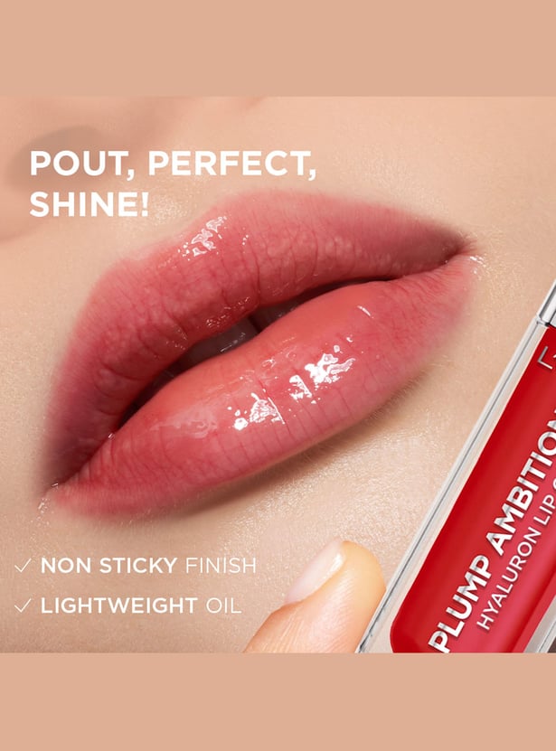 L'OREAL PARIS Plump Ambition Hyaluron Lip Oil - 380 Rouge In Love - 5ml