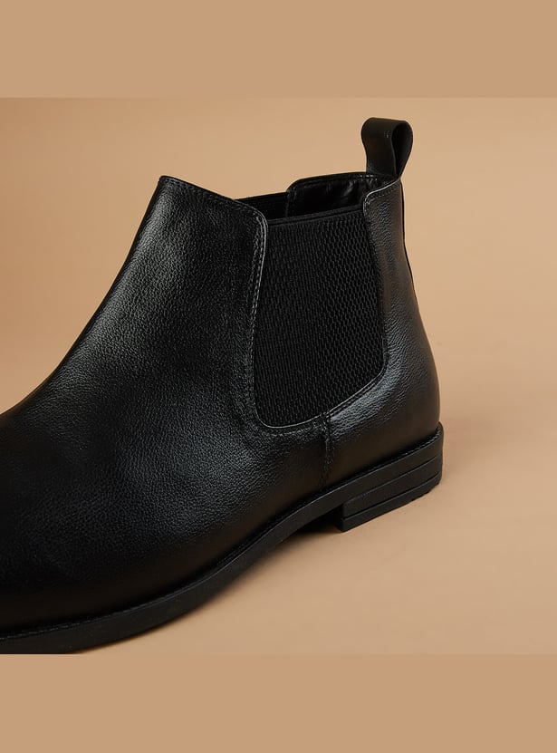 CODE Textured Chelsea Boots