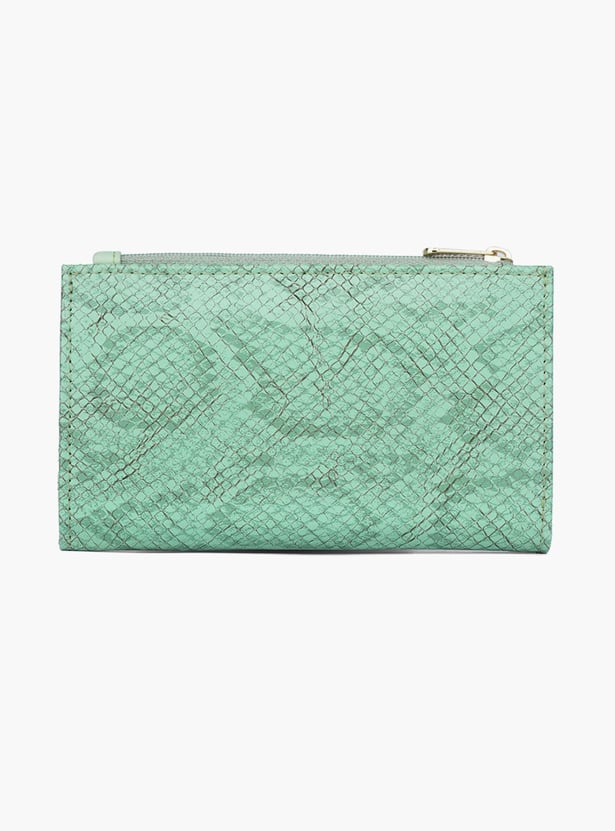 CAPRESE Textured Tri-Fold Wallet