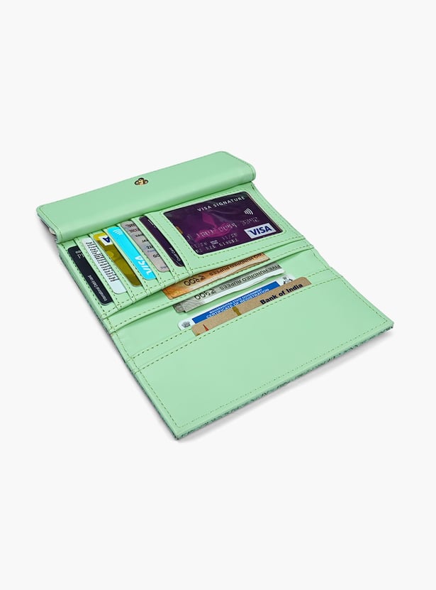 CAPRESE Textured Tri-Fold Wallet