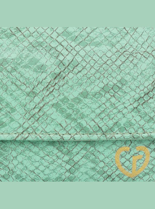 CAPRESE Textured Tri-Fold Wallet