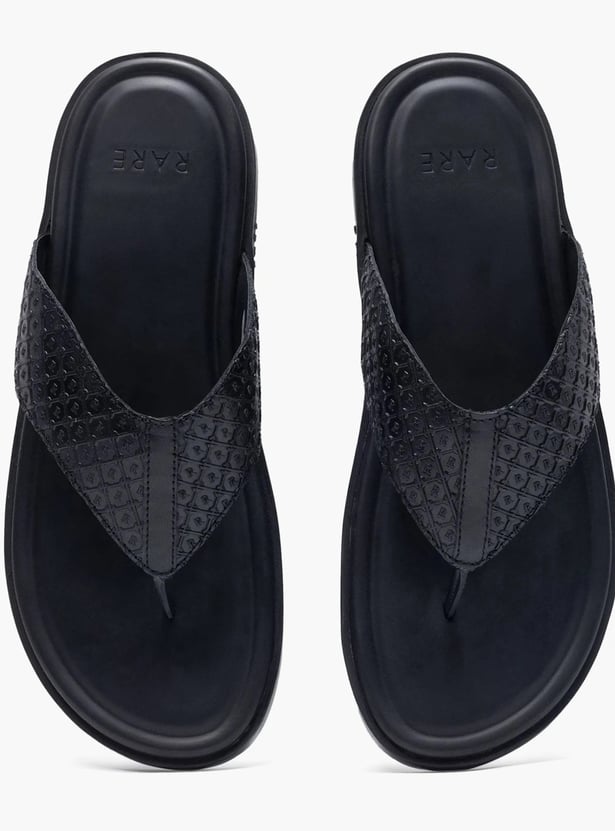 Buy RARE RABBIT Starry Embossed Flip-Flops from Rare Rabbit at just INR ...