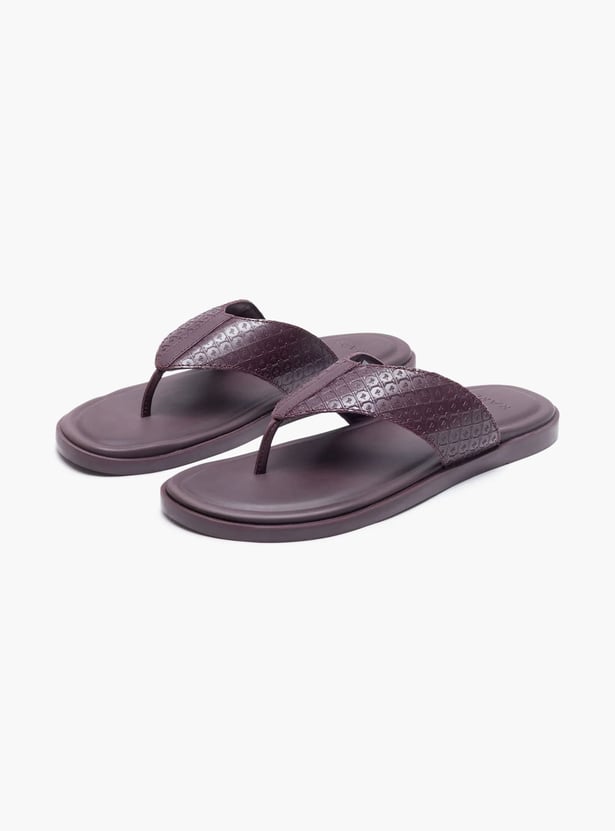 Buy RARE RABBIT Starry Embossed Flip-Flops from Rare Rabbit at
