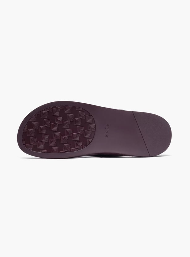 RARE RABBIT Starry Embossed Flip-Flops