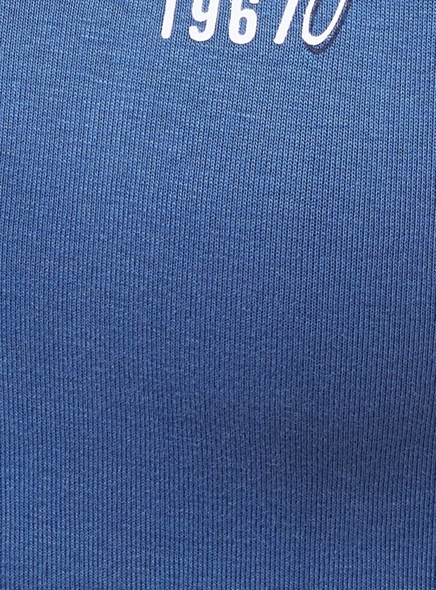 KAPPA Solid Hooded Sports T-shirt