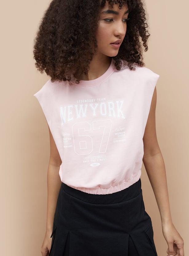 KAPPA Printed Blouson T-shirt