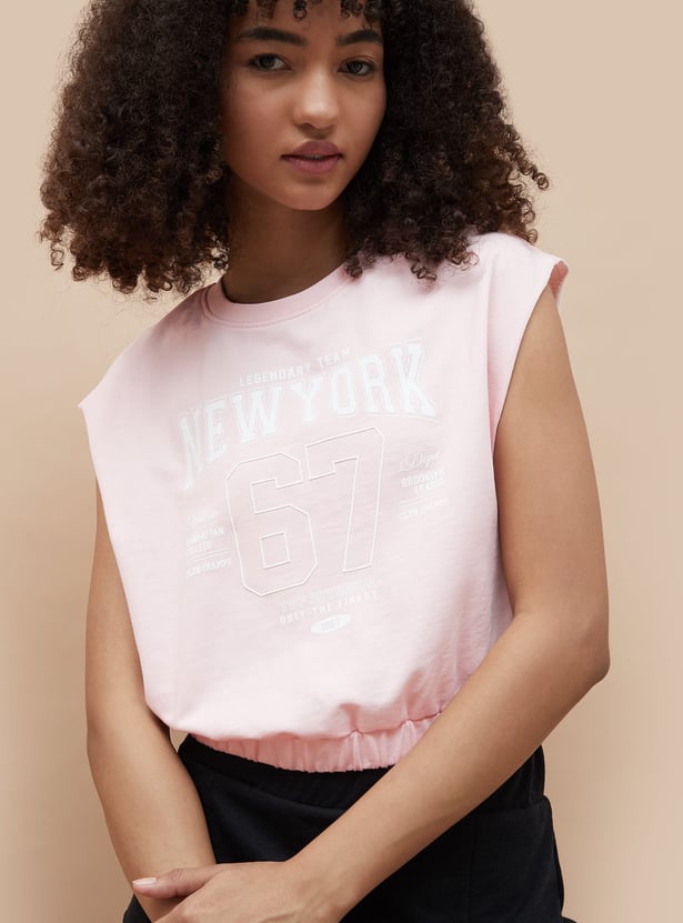 KAPPA Printed Blouson T-shirt