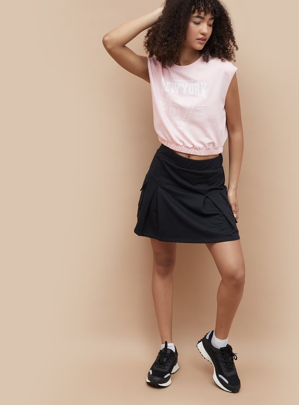 KAPPA Printed Blouson T-shirt