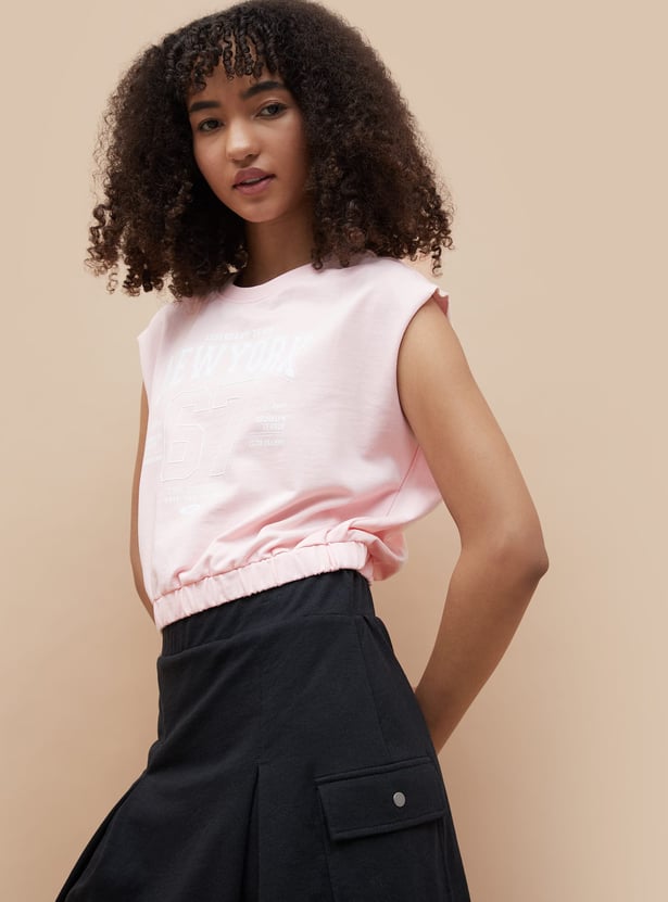 KAPPA Printed Blouson T-shirt