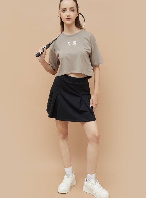 KAPPA Printed Crop T-shirt