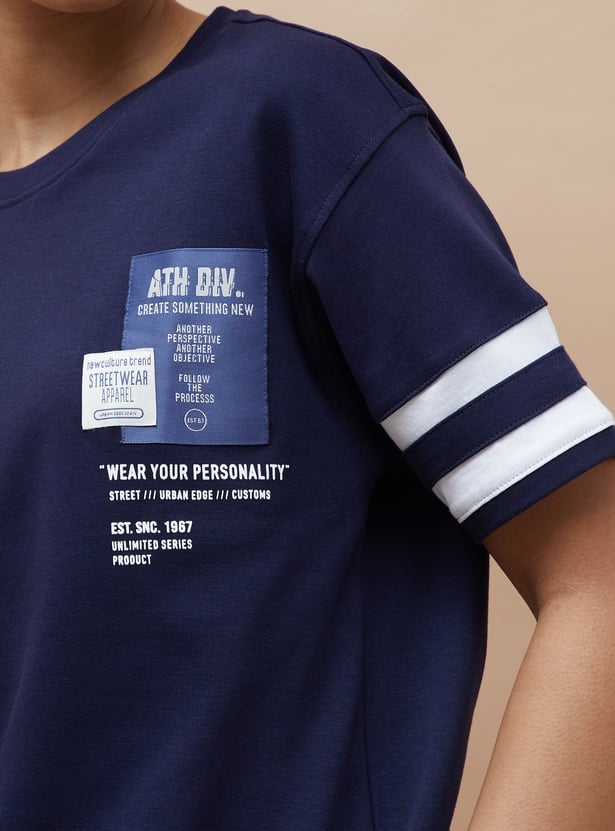 KAPPA Patchwork Active T-shirt