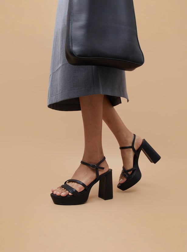 CODE Solid Block Heels
