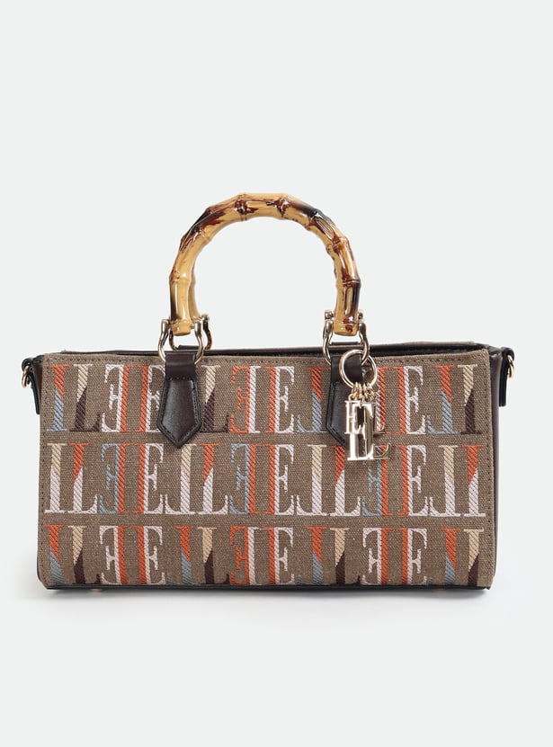 ELLE Patterned Handheld Bag