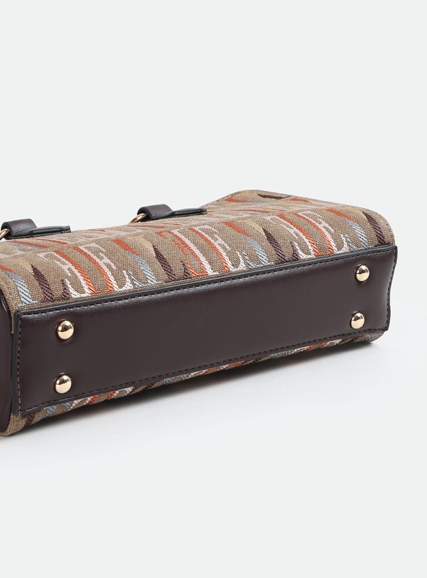 ELLE Patterned Handheld Bag