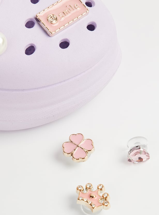 FAME FOREVER Embellished Clog Charms - Pack of 5