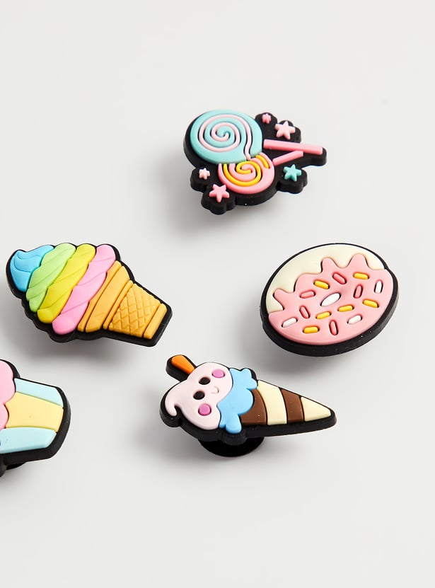 FAME FOREVER Assorted Jitbit Clogs Charms - Pack of 5