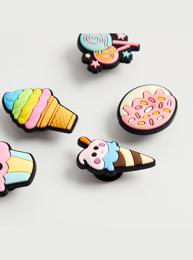 FAME FOREVER Assorted Jitbit Clogs Charms - Pack of 5