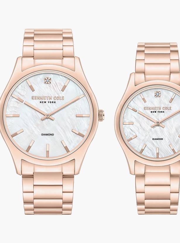 KENNETH COLE Couple Analog Watch Set - NTKCWGG0049601GLPA